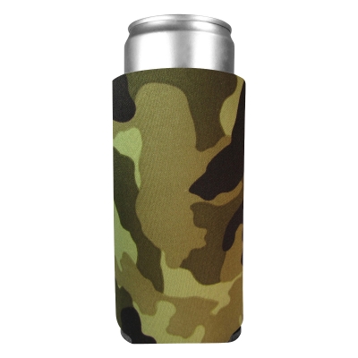12 Oz. Slim Fit Kan-Tastic With 3 Imprint Locations